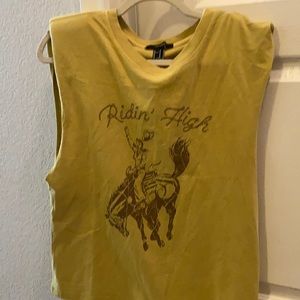 Western tank top